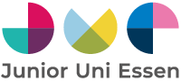 Die Universität für Kinder und Jugendliche in Essen. Logo