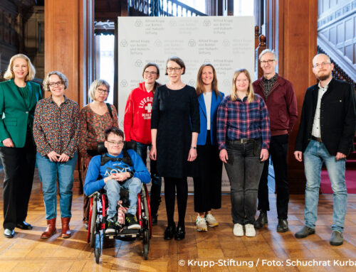 Die Alfried Krupp von Bohlen und Hallbach Stiftung fördert das “Experiment Glück” der Junior Uni Essen